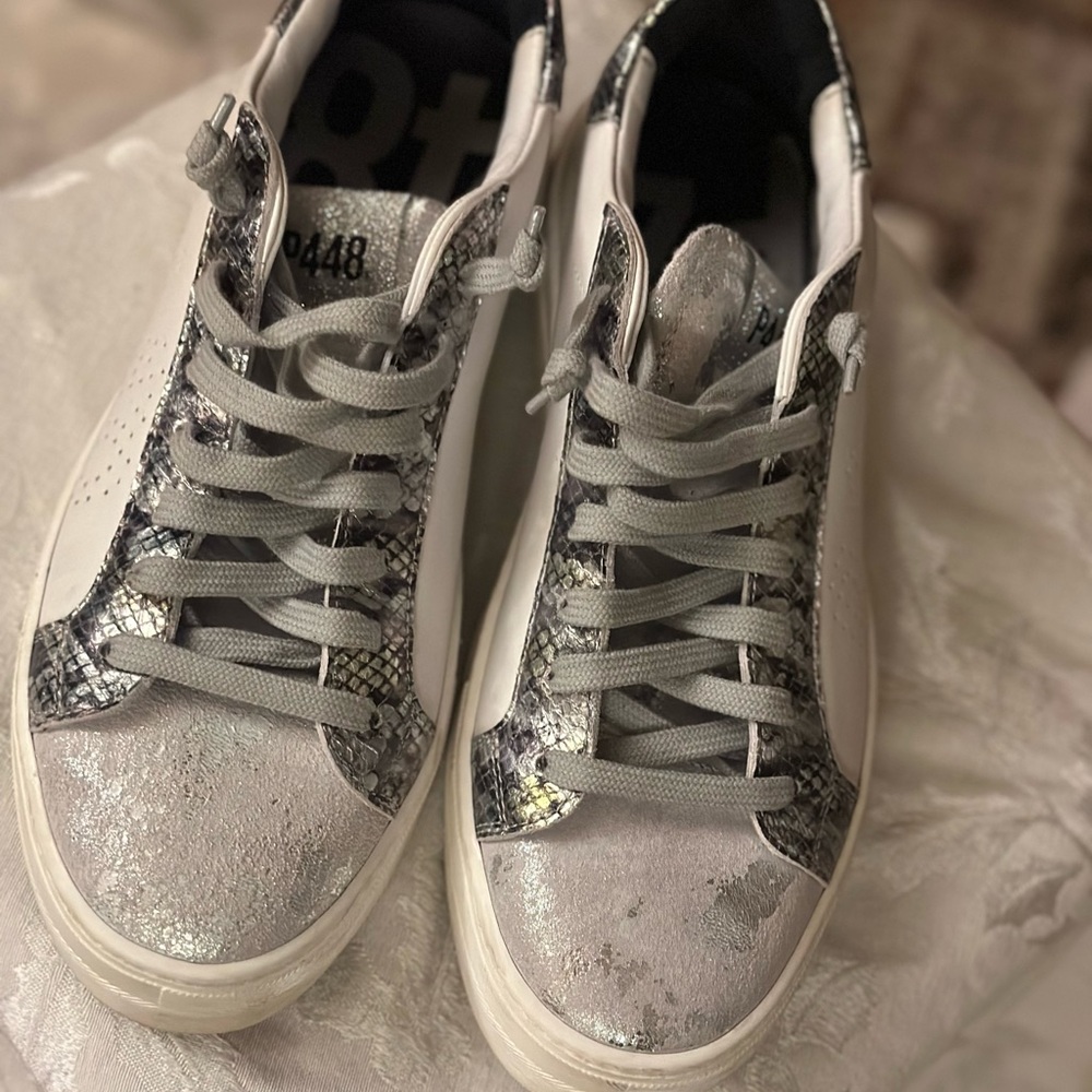 Stylish Snakeskin Sneakers